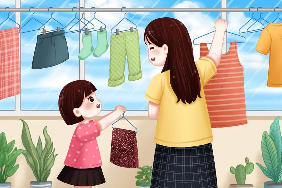 暑假幼儿做家务清单，争当家务小能手！（转给 · 配图