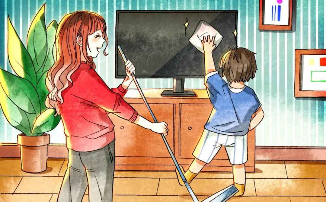 暑假幼儿做家务清单，争当家务小能手！（转给 · 配图