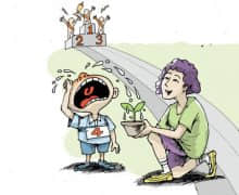 研究表明，经历过挫折的孩子长大后心理素质更