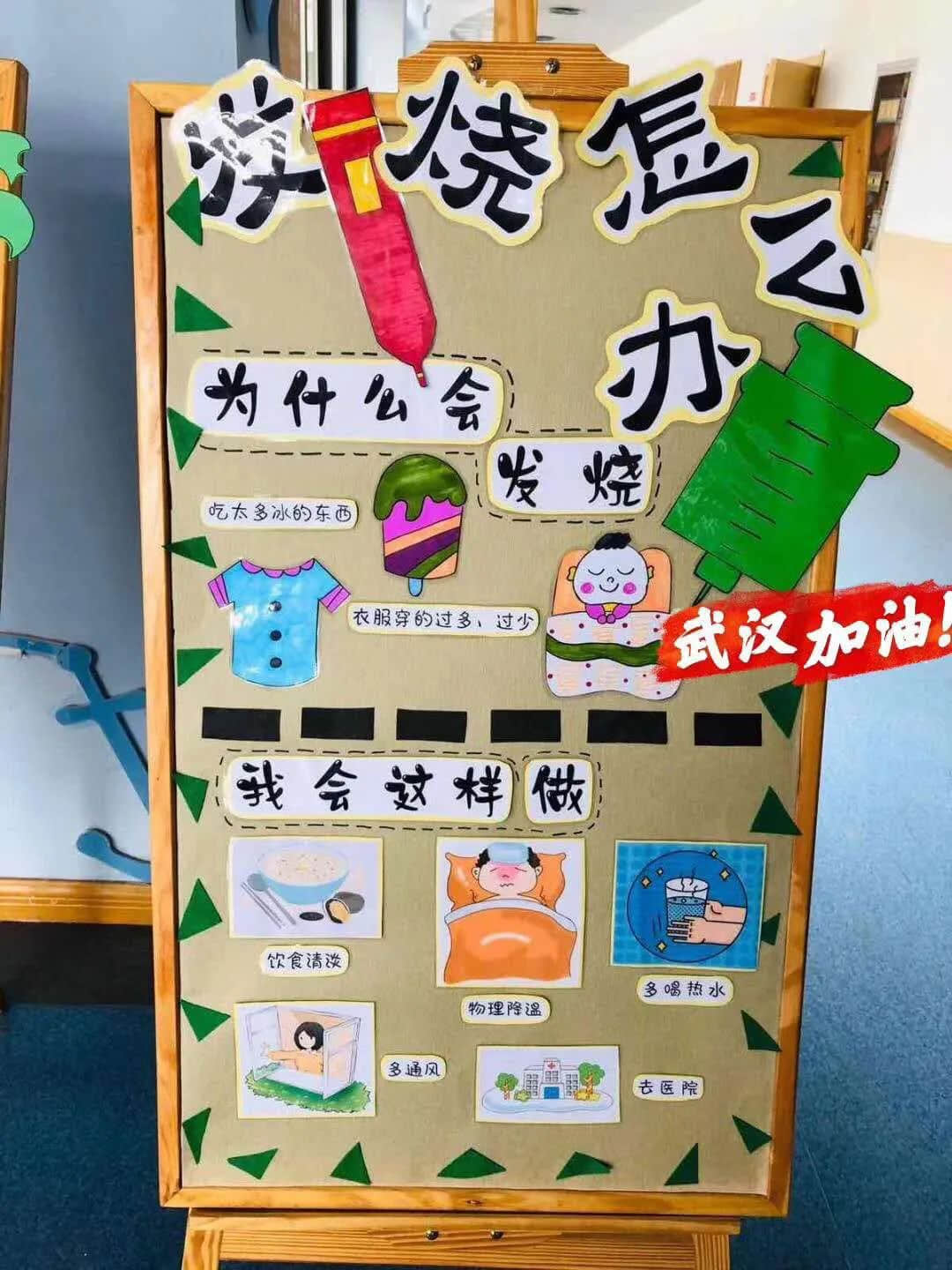 拯救你的环创灵感——开学防疫情主题环境布置 · 配图